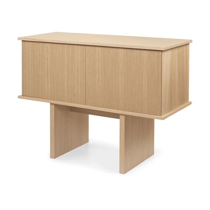 Stilt sideboard single 72,5x100 cm, Natural oak ferm LIVING