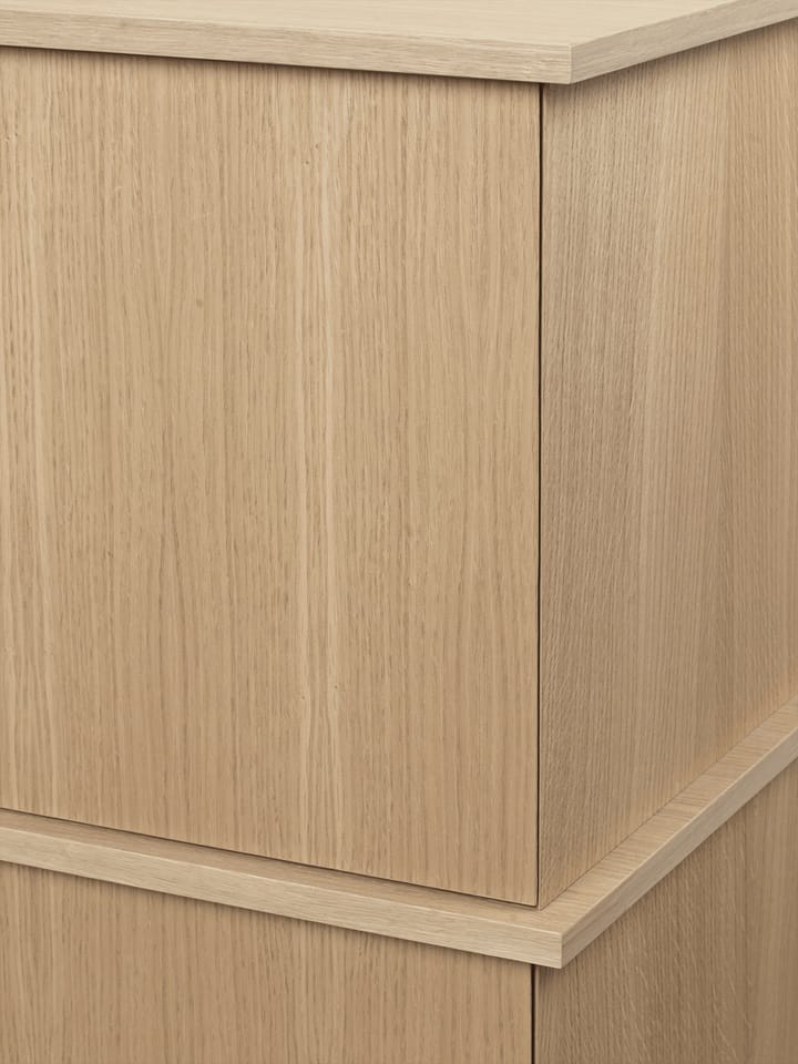 Stilt sideboard single 72,5x100 cm, Natural oak ferm LIVING