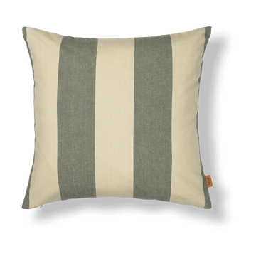 ferm LIVING Strand outdoor kuddfodral 50×50 cm Dark lichen-parchment