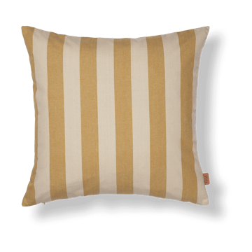 ferm LIVING Strand outdoor kuddfodral 50×50 cm Warm yellow-parchment