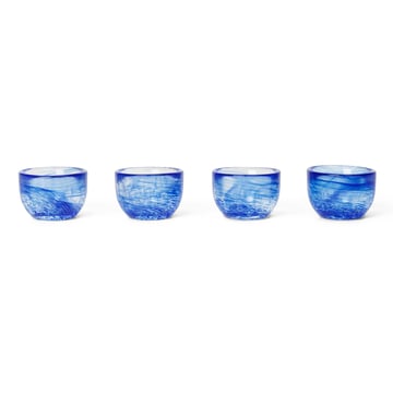 ferm LIVING Tinta äggkoppar 4-pack Ø4,8 cm Blue