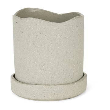 ferm LIVING Uneru kruka Ø13 cm Grey