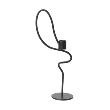 ferm LIVING Valse ljusstake high Black