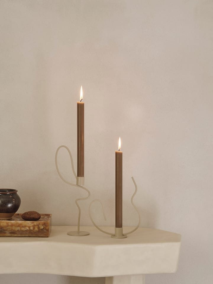 Valse ljusstake low, Cashmere ferm LIVING