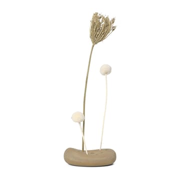 Vanitas Flower Stone vas - Sand - ferm LIVING