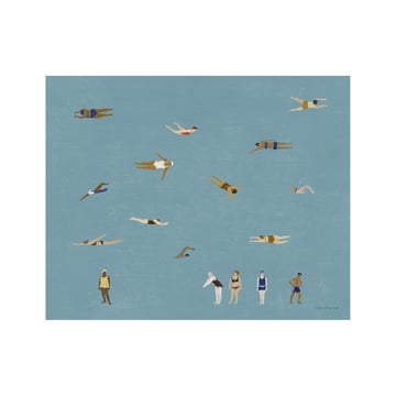 Fine Little Day Swimmers poster 40×50 cm