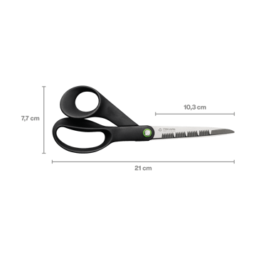 Functional Form kökssax 21 cm - Svart - Fiskars