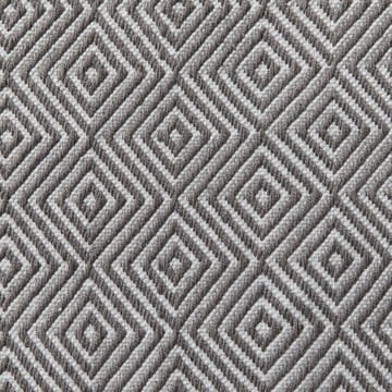 Diamond matta 200x300 cm - Grey - Formgatan