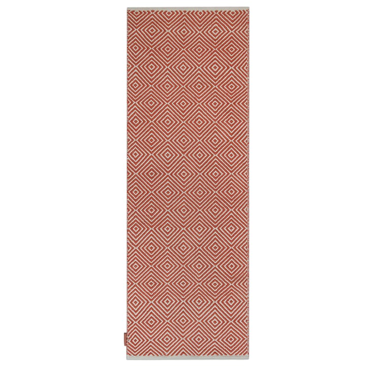 Diamond matta 70x200 cm - Burnt orange - Formgatan