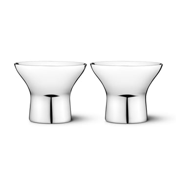 Georg Jensen Alfredo äggkopp 2-pack 5 cm