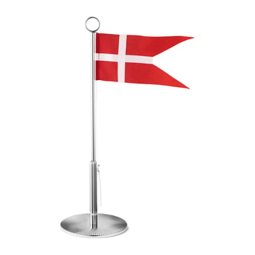 Georg Jensen Bernadotte bordsflagga 38.8 cm Dansk flagga