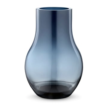 Georg Jensen Cafu glasvas blå medium 30 cm