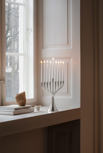 Cobra Hanukkah ljus 18-pack - Vit - Georg Jensen