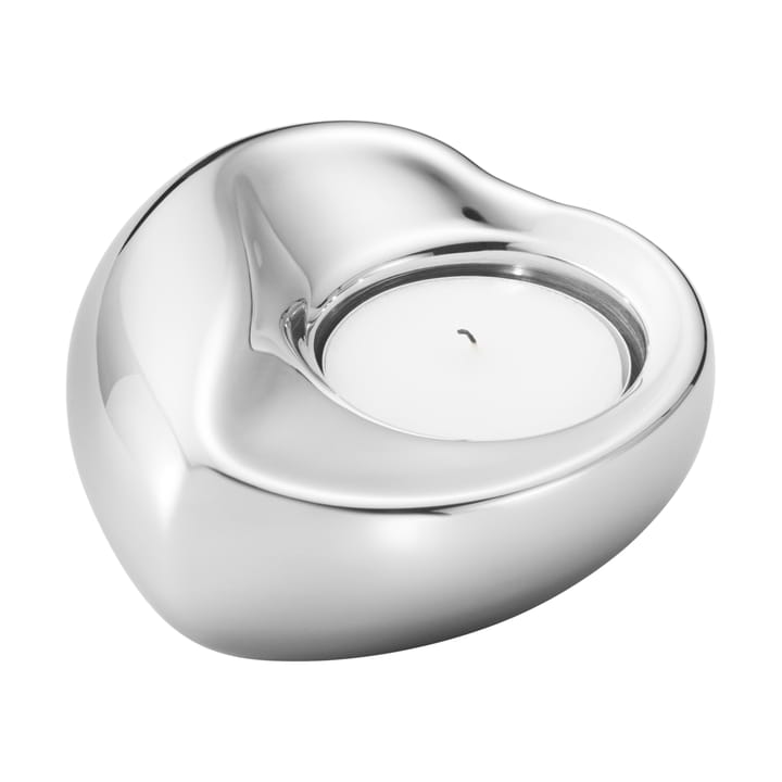 Georg Jensen hjärta ljuslykta, Rostfritt stål Georg Jensen