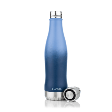 Glacial Glacial vattenflaska active 400 ml Blue fade