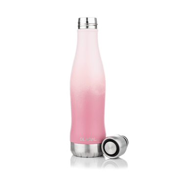 Glacial Glacial vattenflaska active 400 ml Pink fade