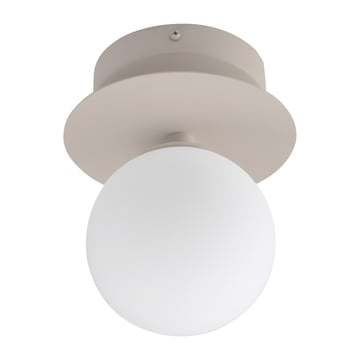 Globen Lighting Art Deco 24 vägglampa IP44 Mud-vit