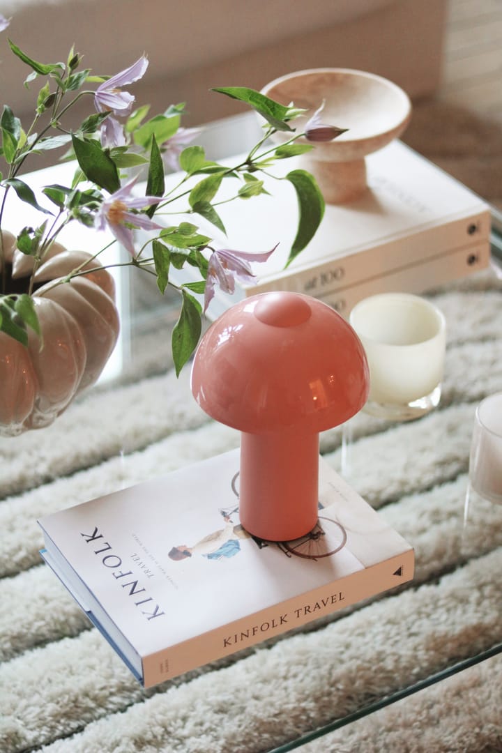 Buddy portabel bordslampa, Blush Globen Lighting