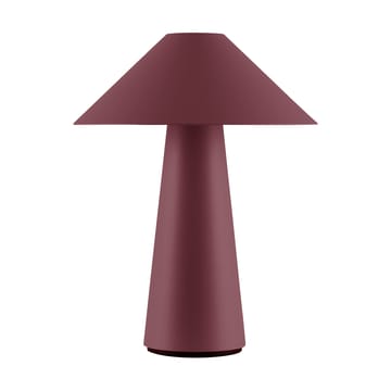 Cannes portabel bordslampa - Burgundy - Globen Lighting