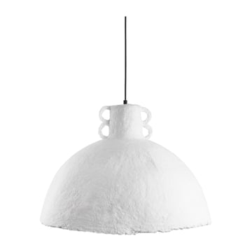 Globen Lighting Maché pendel Ø50 cm Vit