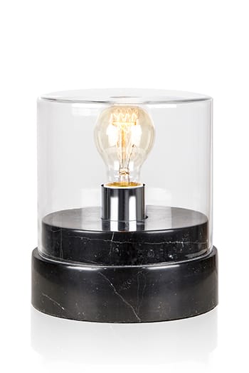 Marmi Wide bordslampa, Svart Globen Lighting