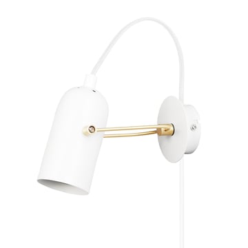 Globen Lighting Swan Mini vägglampa Vit