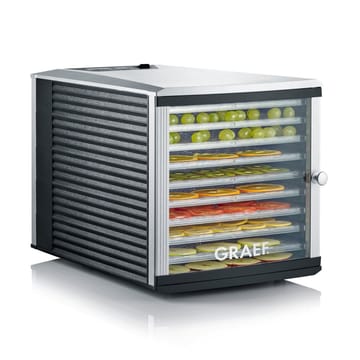 Graef DA510 Dehydrator svamptork 10 brickor - Svart-grå - Graef