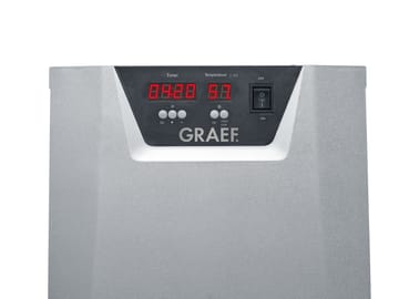 Graef DA510 Dehydrator svamptork 10 brickor - Svart-grå - Graef