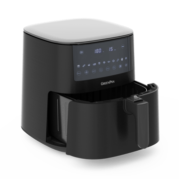 GreenPan GreenPan Airfryer 1 korg 7,2 liter Svart