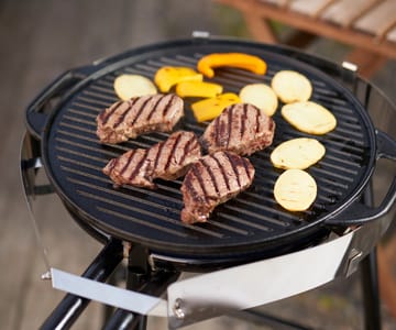 Hällmark grillhäll vändbar Ø42 cm - Gjutjärn - Hällmark