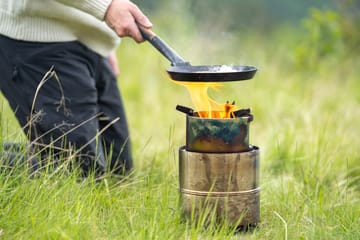 Hällmark portabelt vedkök - Rostfritt stål - Hällmark