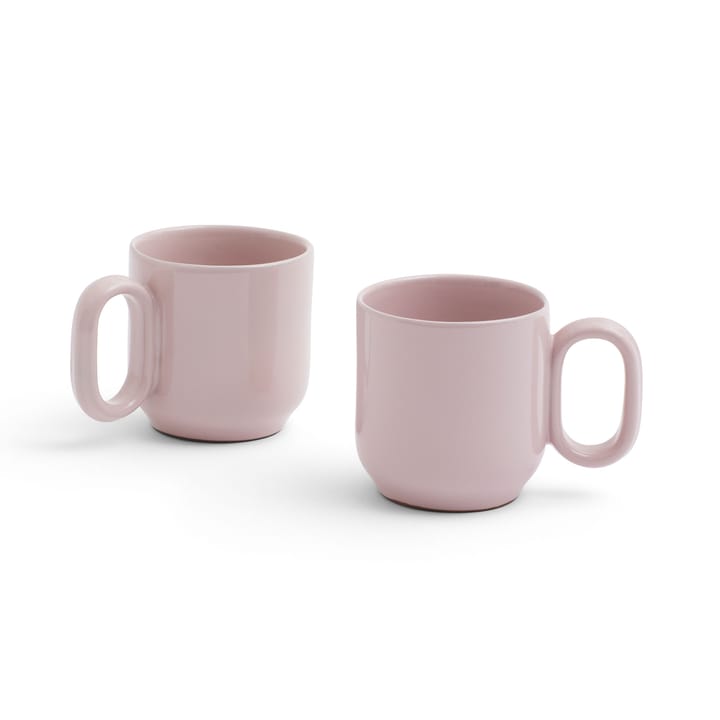 Barro mugg 2-pack - Pink - HAY