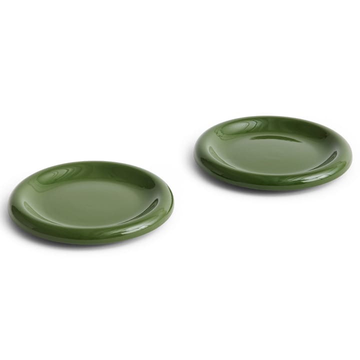 Barro tallrik Ø18 cm 2-pack, Green HAY