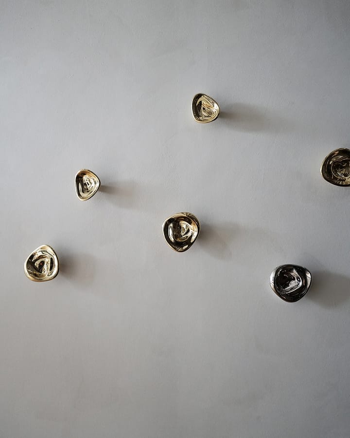 Ripple no. 01 liten knopp, Brass Hein Studio