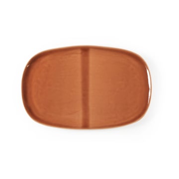 Heirol Heirol x Nosse Svelte tallrik oval 25 cm Terracotta