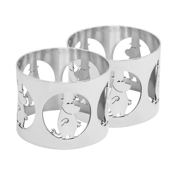 Hilke Collection Hilke X Mumin servettring Moominpappa 2-pack Mässing