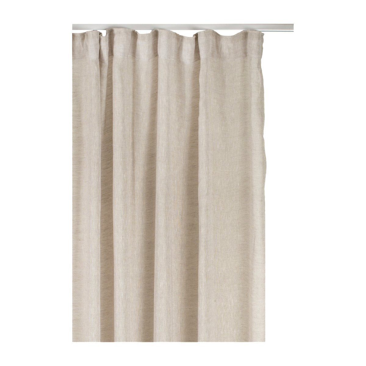 Himla Sunnanvind gardin med veckband 150x250 cm Oatmeal