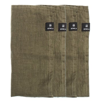 Himla Sunshine servett 4-pack Khaki