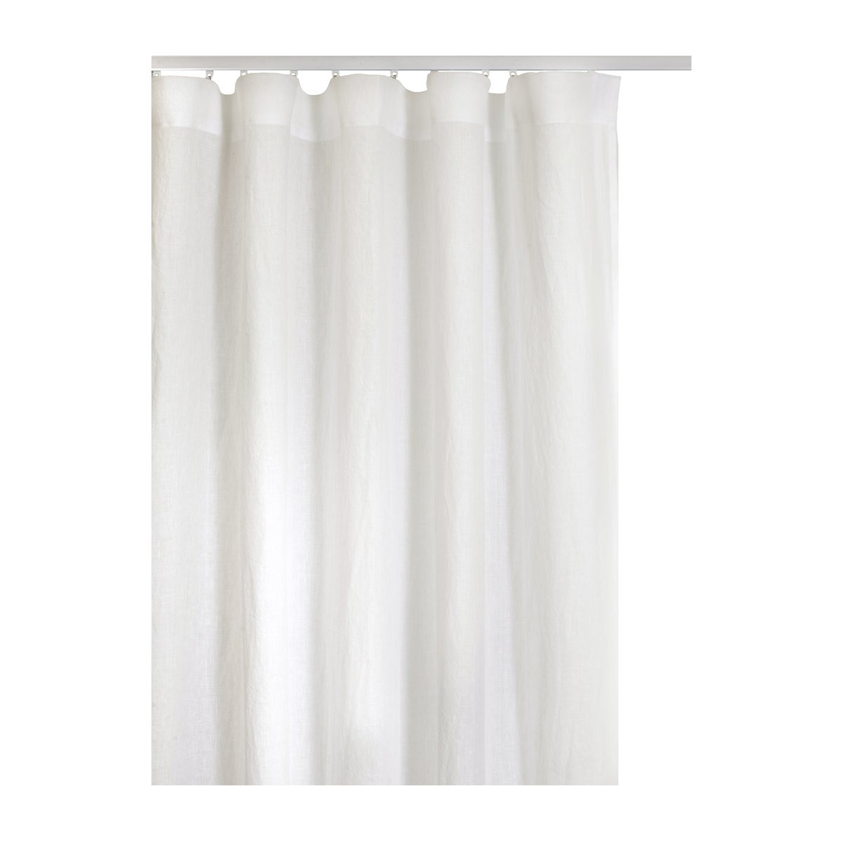 Himla Twilight gardin med veckband 280x250 cm Offwhite