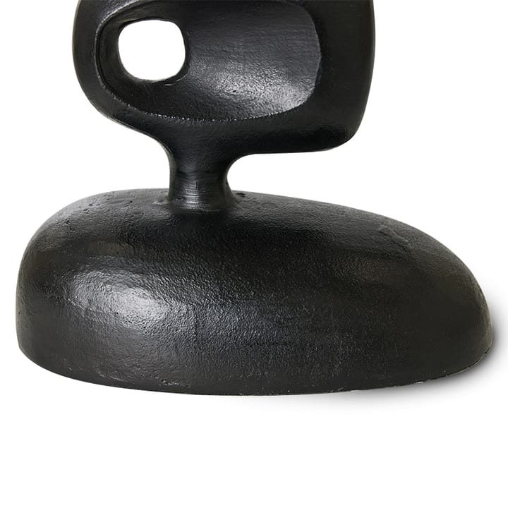 Aluminium sculpture 80 cm, Heavy black HKliving