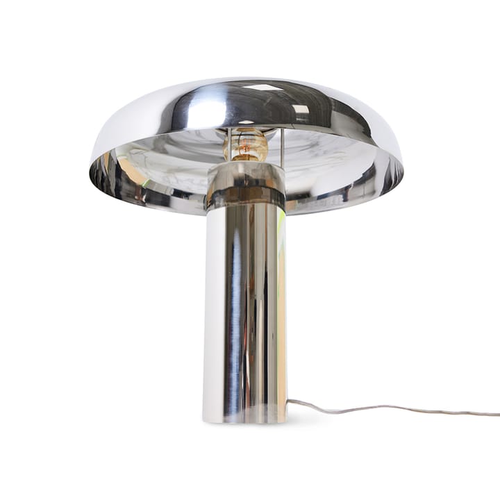 HK Living mushroom bordslampa, Chrome HKliving