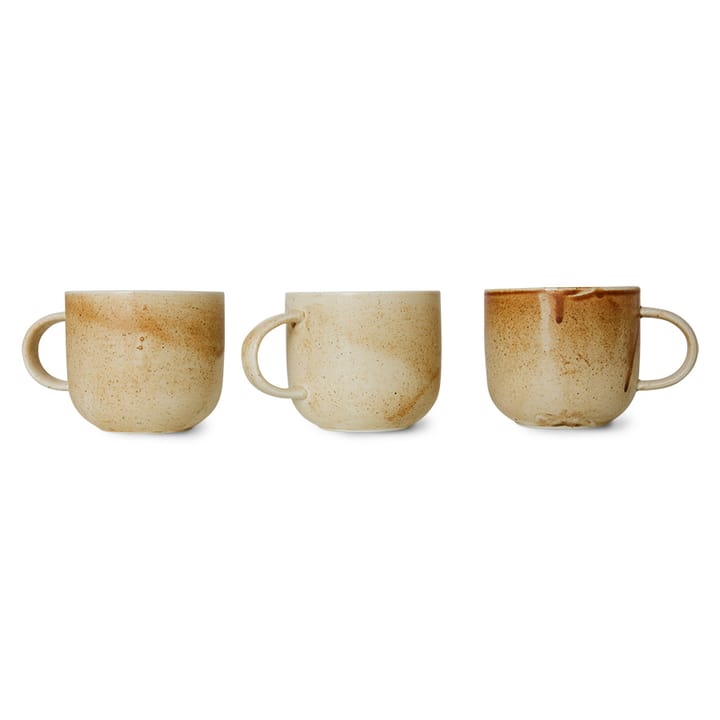 Home Chef mugg med öra 32 cl, Rustic cream-brown HKliving