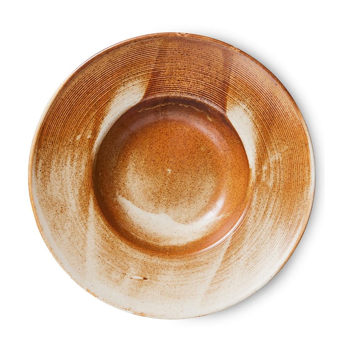 Home Chef pastatallrik Ø28,5 cm - Rustic cream-brown - HKliving