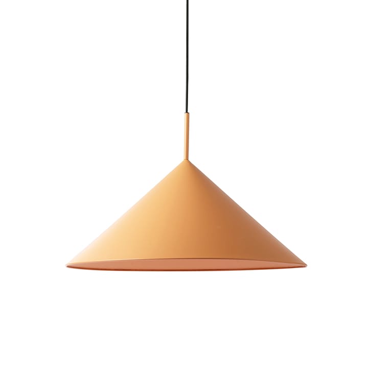 Triangle taklampa/pendel L 60x39 cm - Matt peach - HKliving