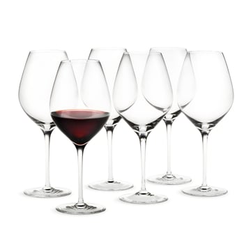 Holmegaard Cabernet bourgogneglas 69 cl 6-pack Klar