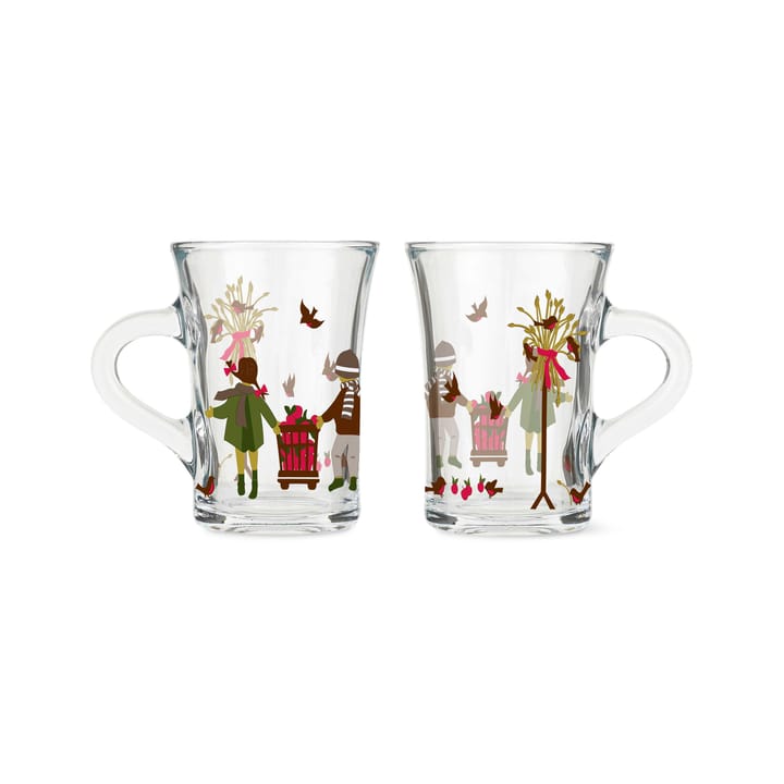 Holmegaard Christmas julhotdrinkglas 24 cl 2-pack - 2022 - Holmegaard