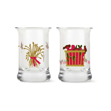 Holmegaard Holmegaard Christmas julsnapsglas 2-pack 2022