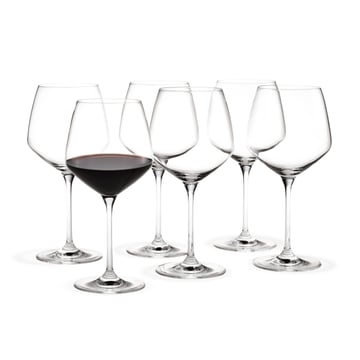 Holmegaard Perfection bourgogneglas 59 cl 6-pack Klar