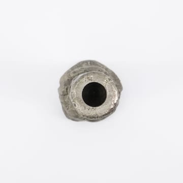 Raku ljusstake antiksilver - 25 cm - House Doctor