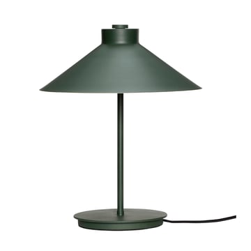 Hübsch Bordlampa Ø30 cm Metall-grön